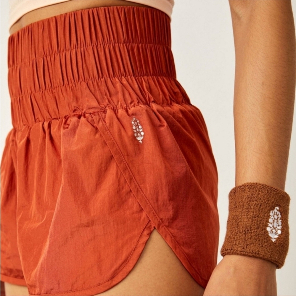 Free People Movement The Way Home Shorts Peach Color Size XL